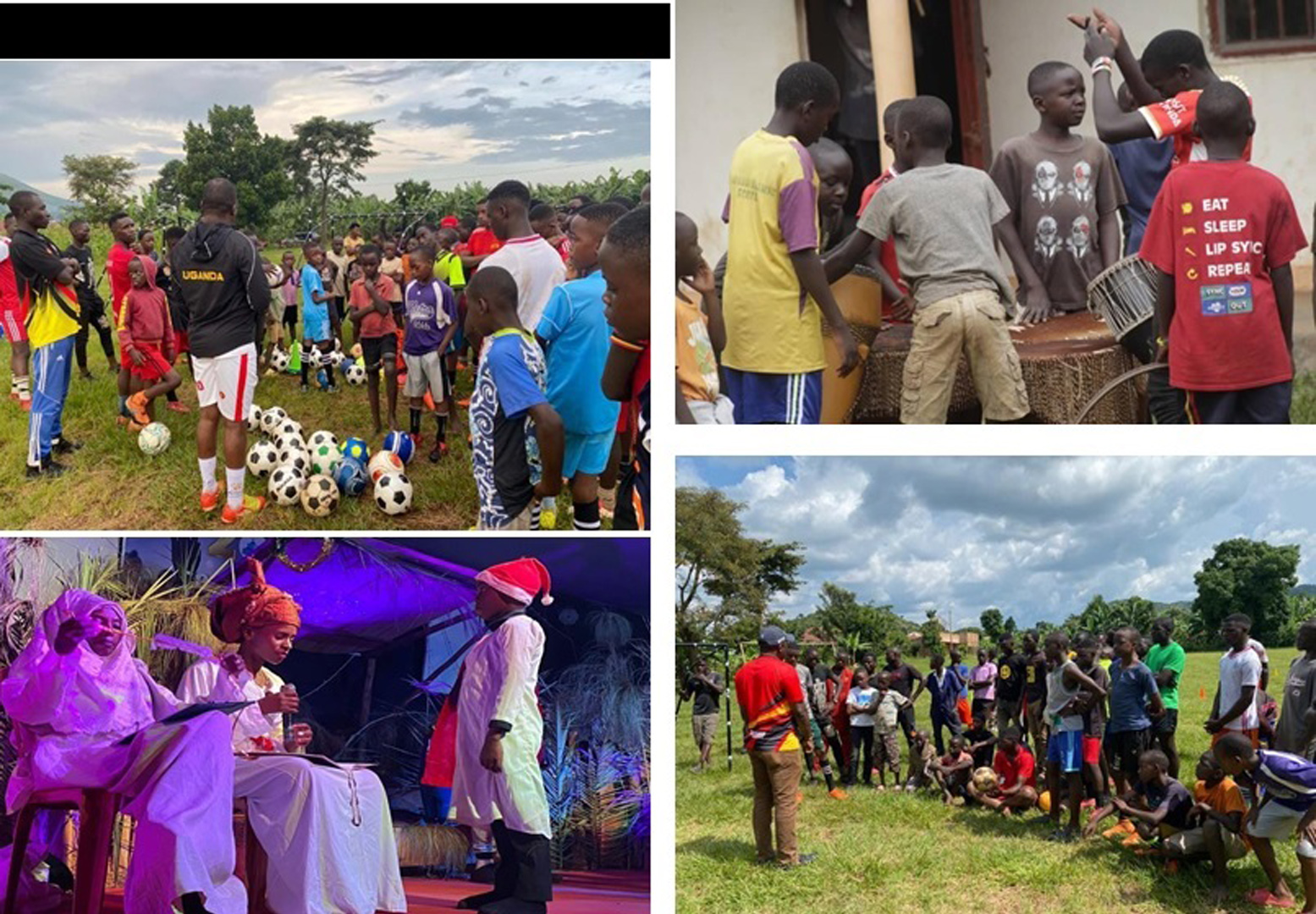Children participating in Jodana Sports Ministries programs
